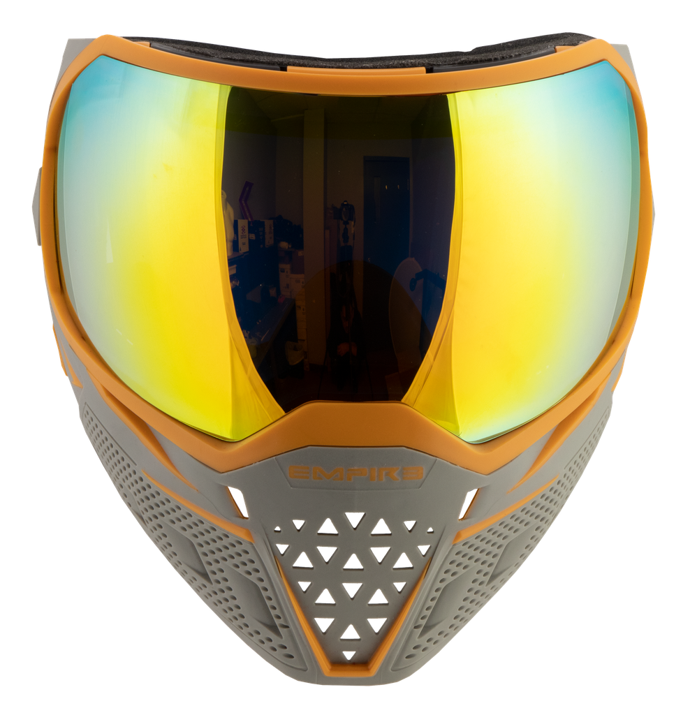 Empire EVS Goggles Team Edition AC Dallas - Grey/Orange - Fire Mirror Thermal