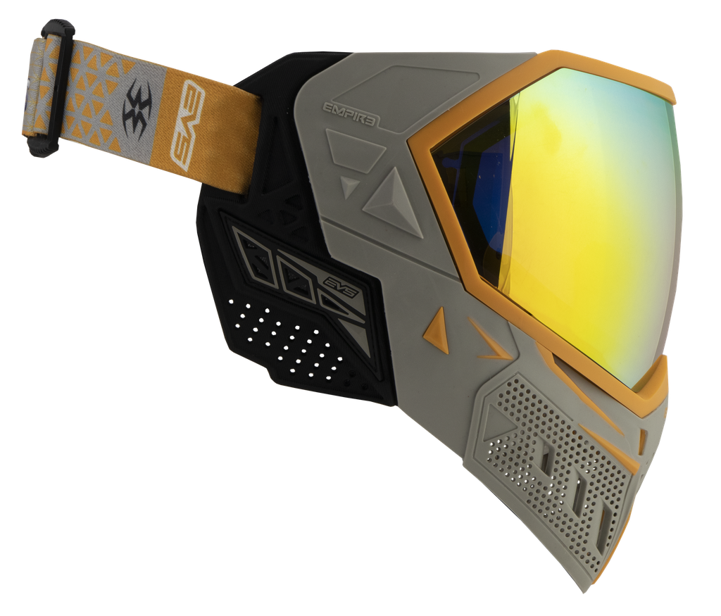 Empire EVS Goggles Team Edition AC Dallas - Grey/Orange - Fire Mirror Thermal