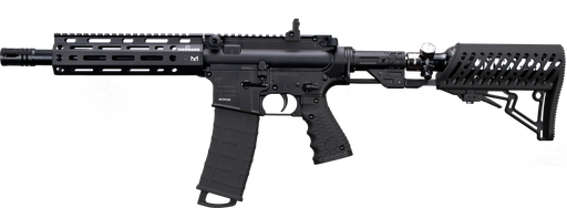 [16406] Tippmann TMC ELITE Black Air Thru Adjustable Stock and Ali MLOK Shroud