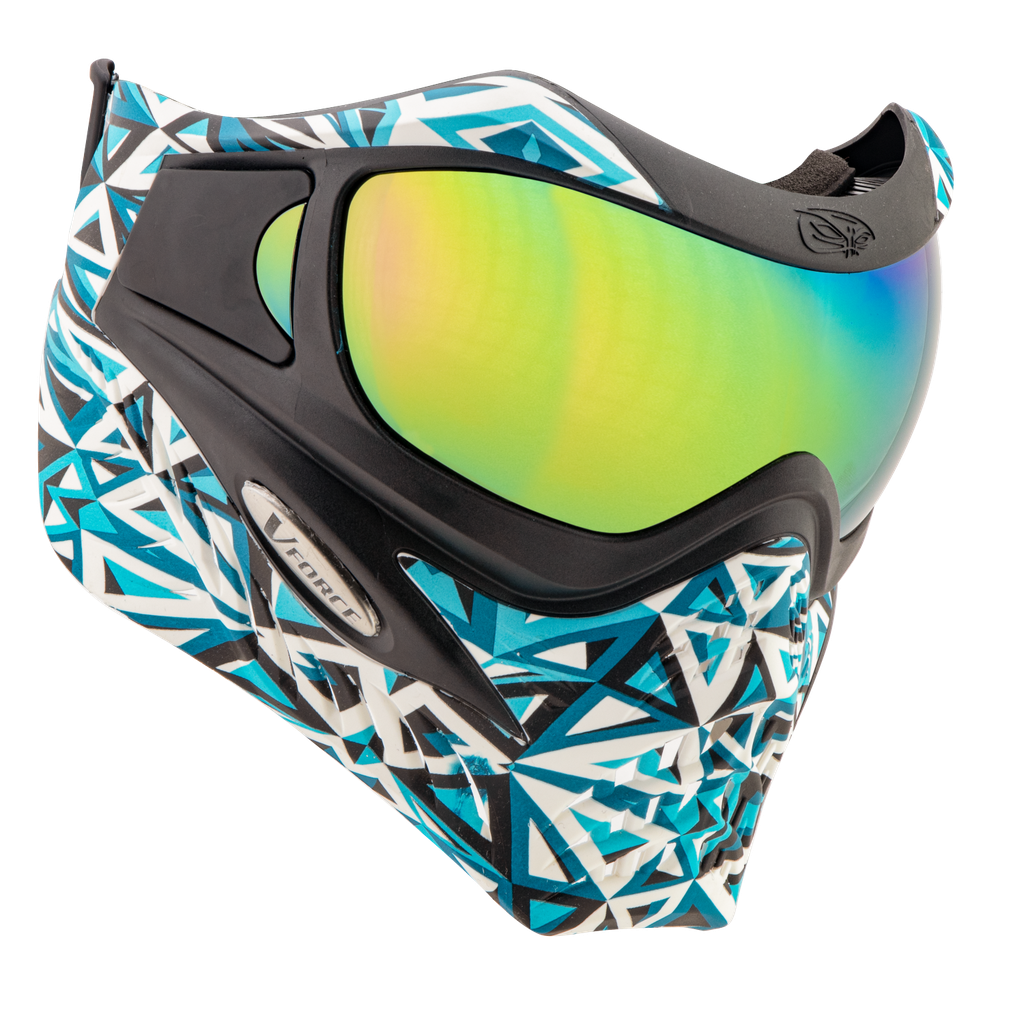VForce Grill SE Angler Aqua w/ Phantom Lens (Blk/Teal/White)