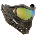 VForce Grill SE Dragon Fury w/ Quicksilver Lens (Olive on Tan)