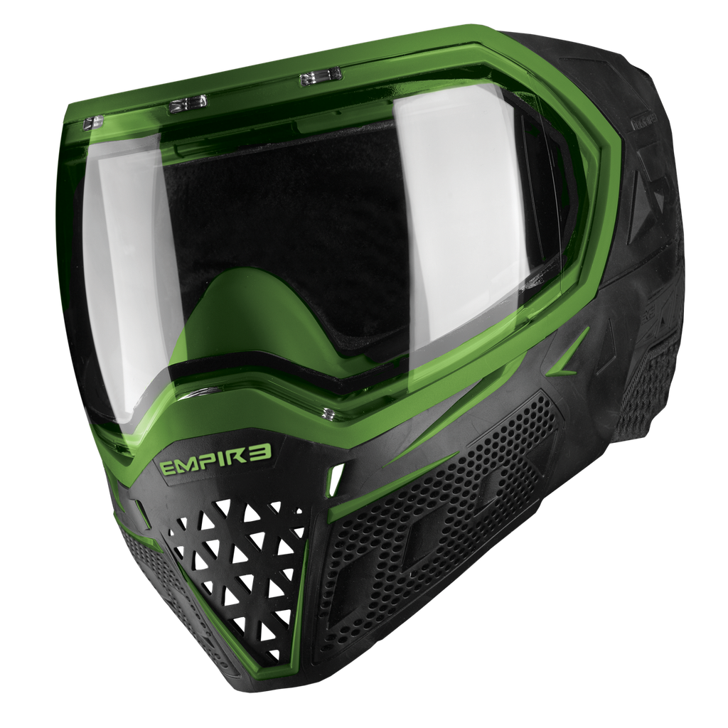 Empire EVS Goggle Black/Lime - Thermal Clear