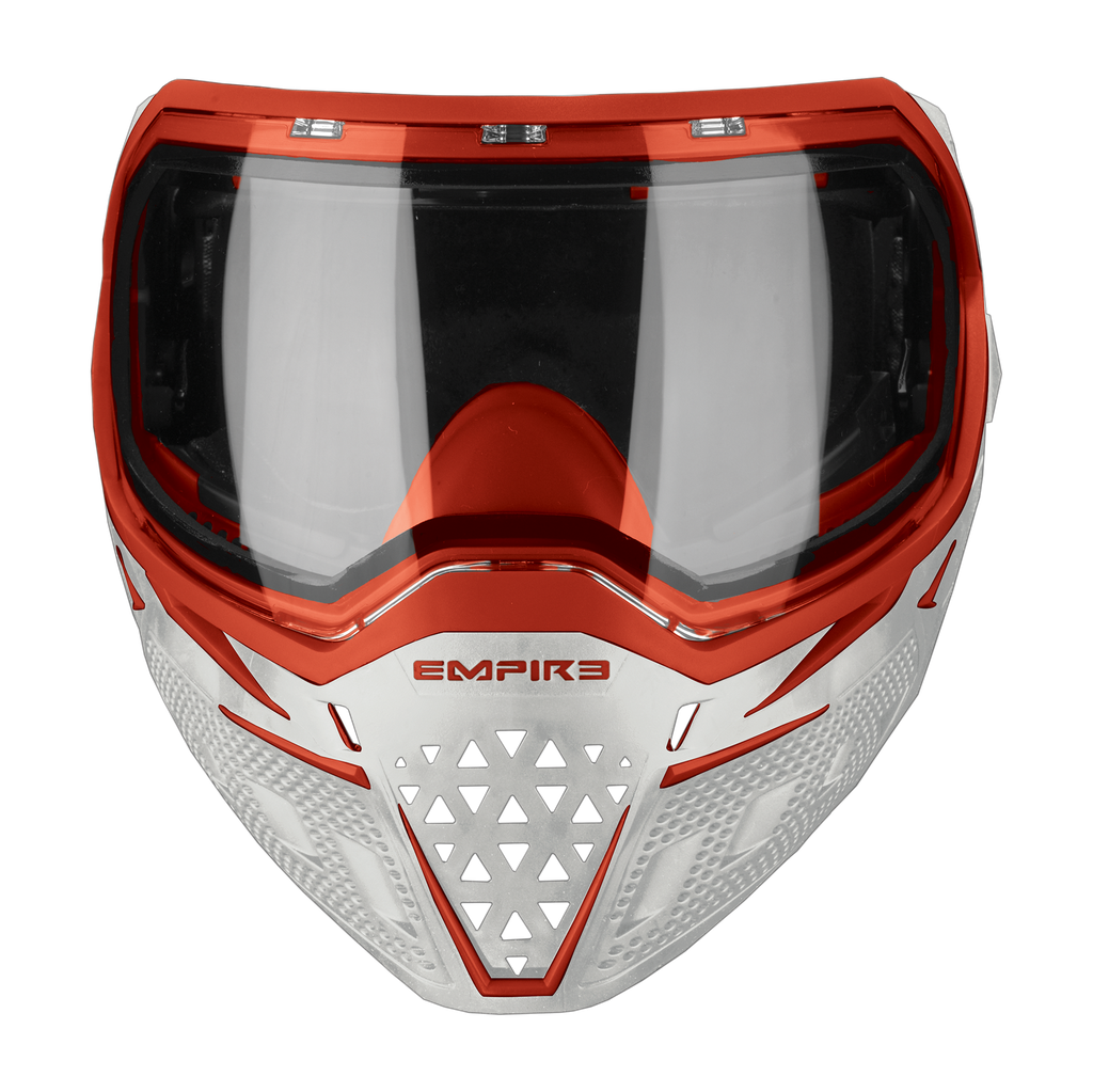 Empire EVS Goggle White/Red - Thermal Clear