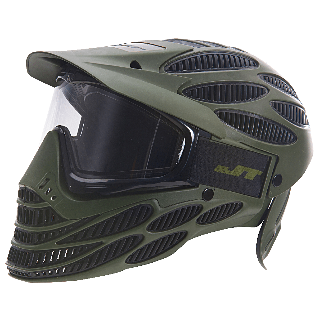 JT Spectra Flex 8 Thermal Full Cover Goggle Olive - Box - Thermal Clear C10