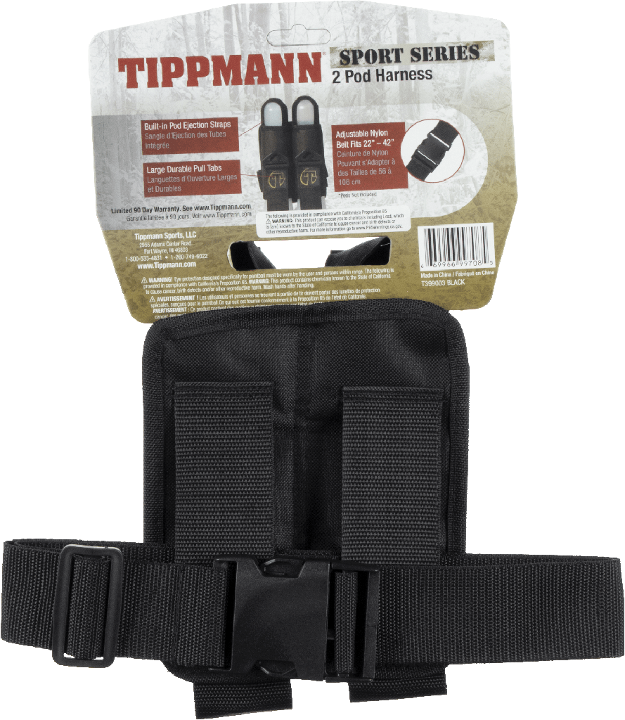 2 POD HARNESS SPORT SERIES BLACK