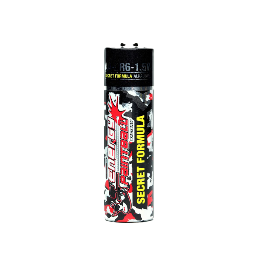 Energy Paintball 4 x AA alkaline "Secret Formula"
