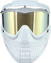 JT Spectra Proflex SE Goggle All White w/ Gold Thermal Lens