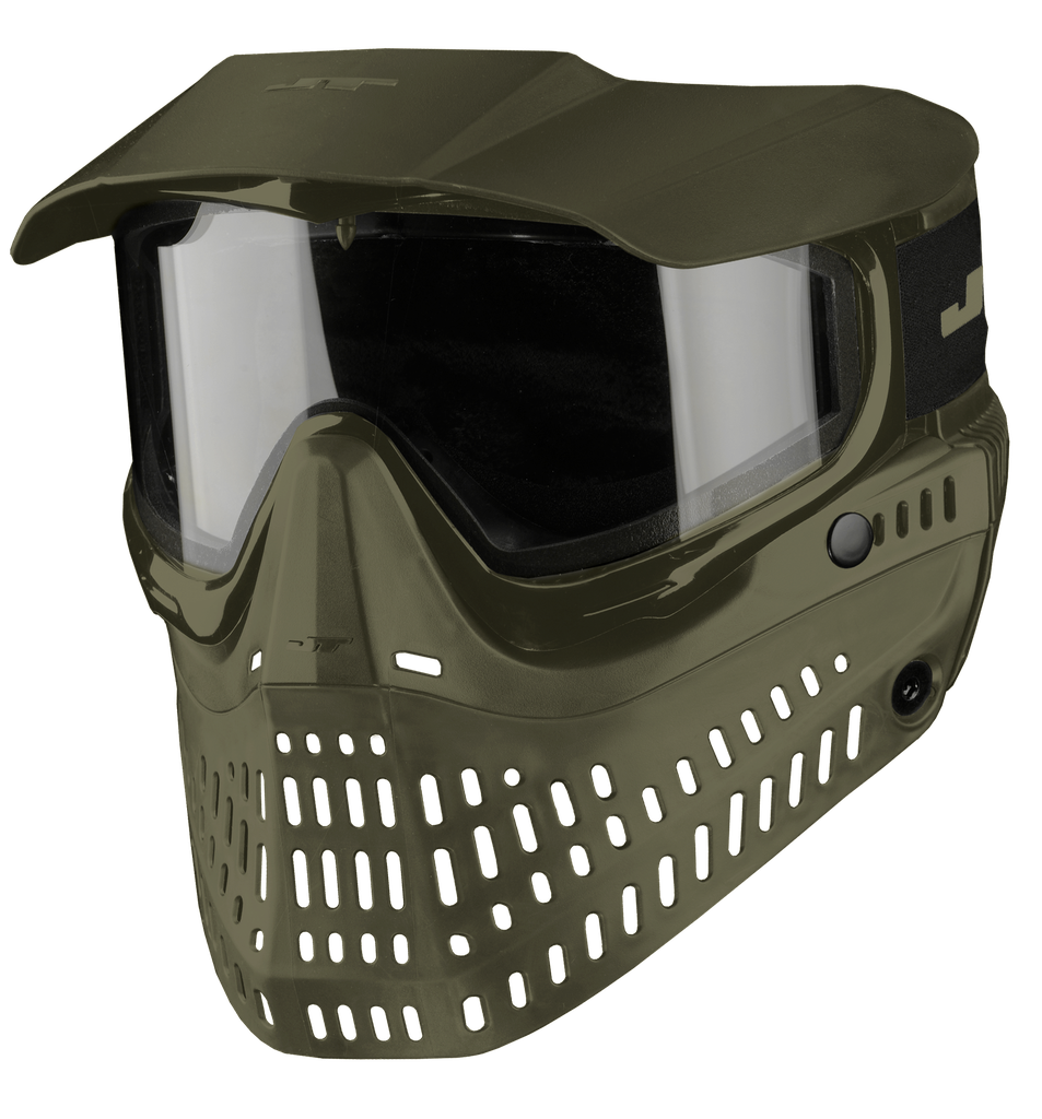 JT Spectra Proshield Thermal  Olive Polybag w/ Header  - thermal Clear C12