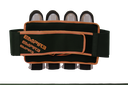 Empire Omega Harness - Black with Orange