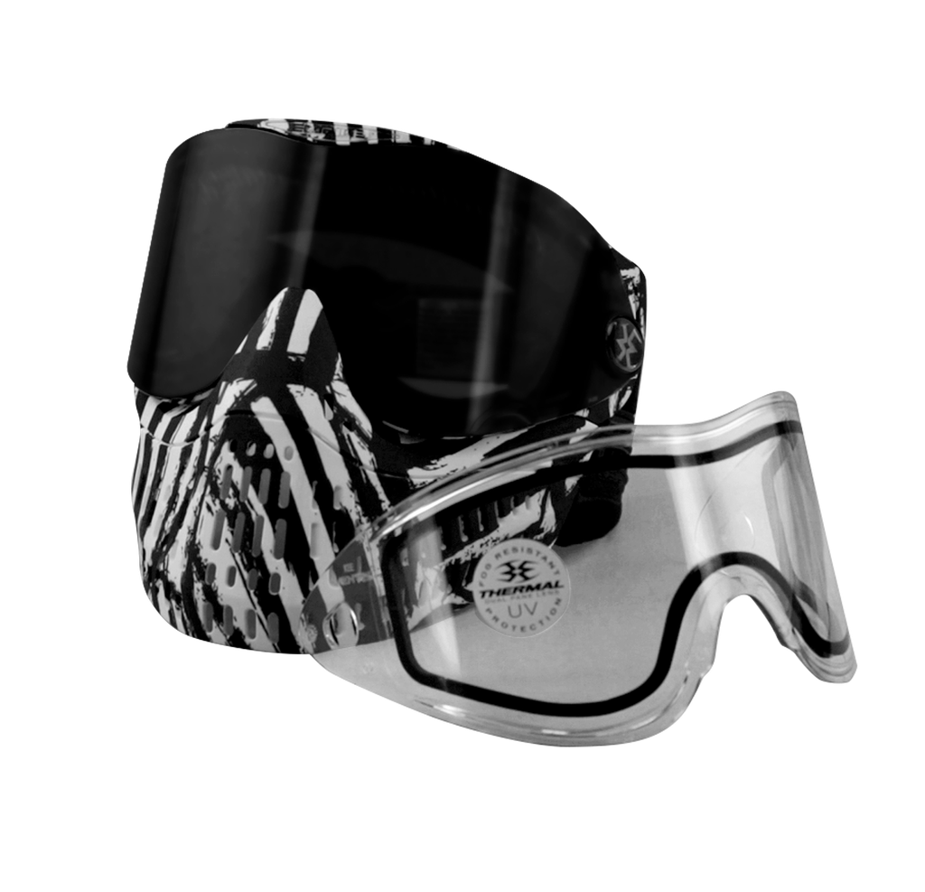 Empire e-Flex Goggle LE Zebra - Thermal Smoke/Thermal Clear Lens
