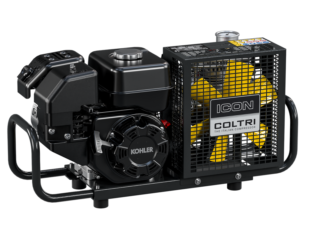 Coltri Compr. ICON LSE 100 SK Petrol engine Lombardini SH265 4.9kw