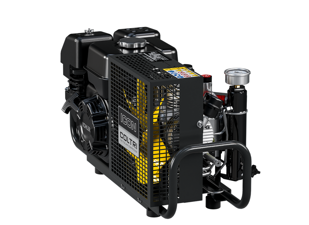 Coltri Compr. ICON LSE 100 SK Petrol engine Lombardini SH265 4.9kw