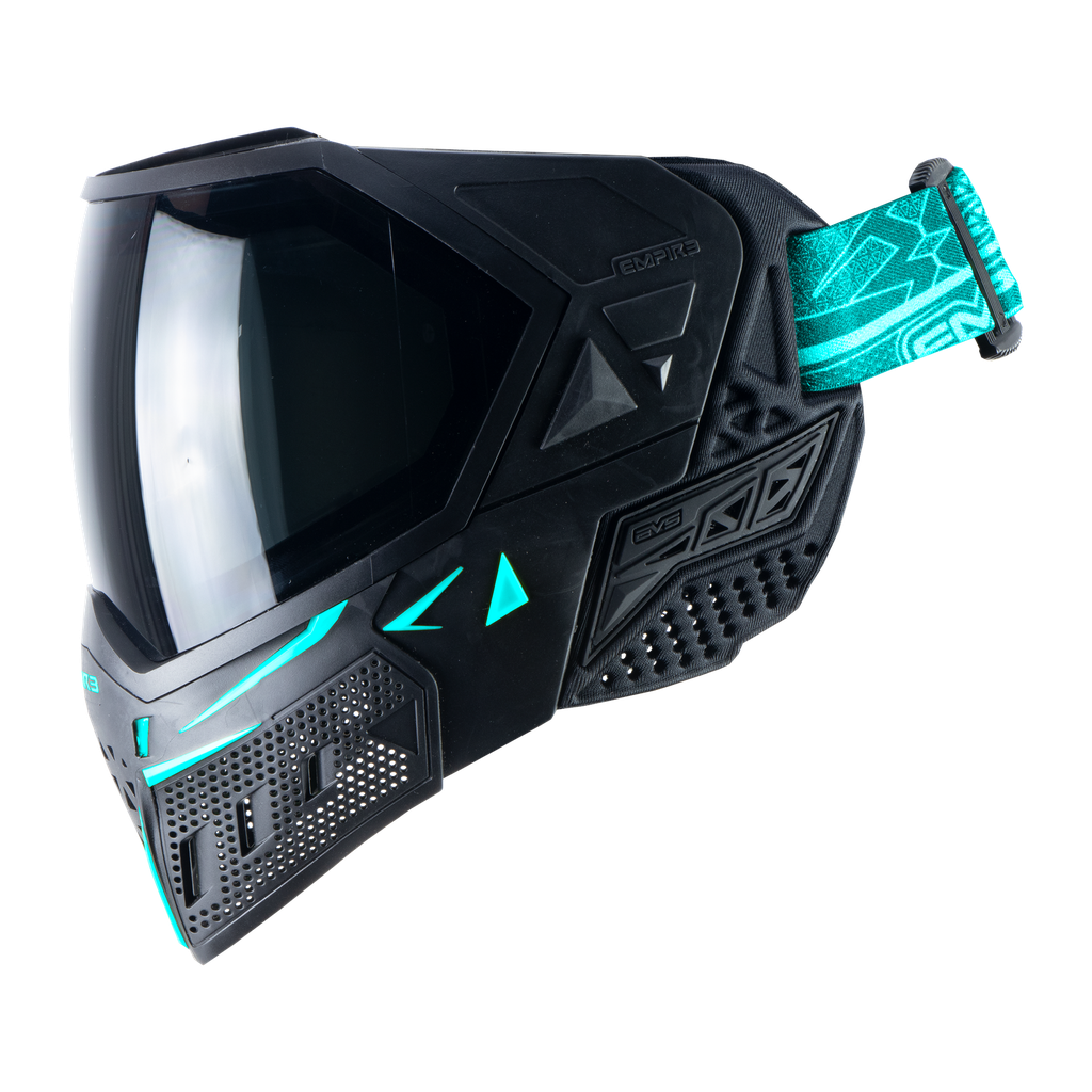 Empire EVS Goggle - Black / Aqua - Thermal Ninja / Thermal Clear