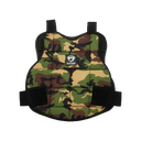 CHEST PROTECTOR REVERSIBLE S ADULT Black/Camo