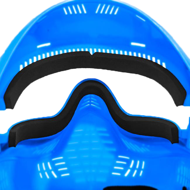Goggle #ONE Single Blue V2- Rubber Foam