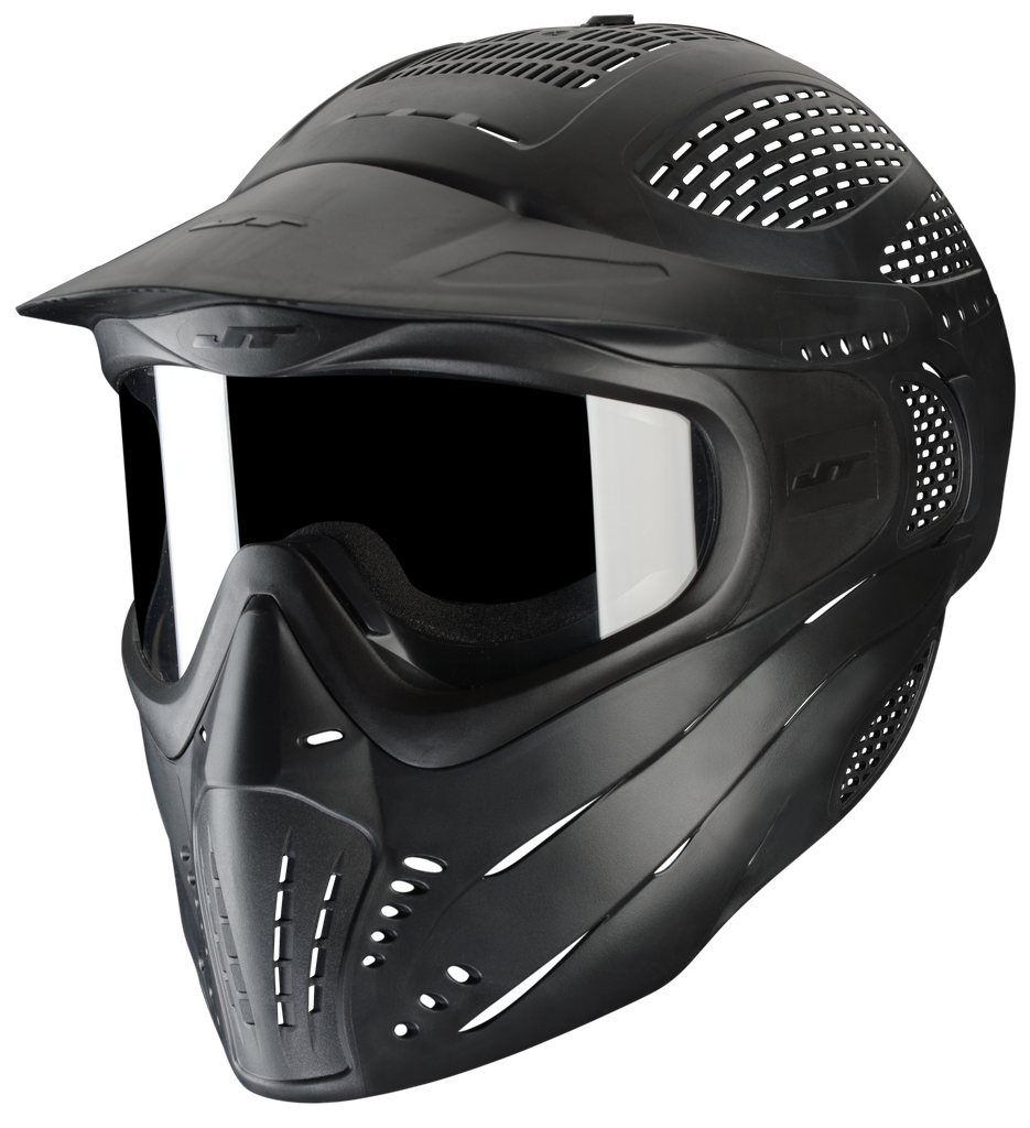 JT Premise Headshield Goggle Black  - Box - Single Clear C2
