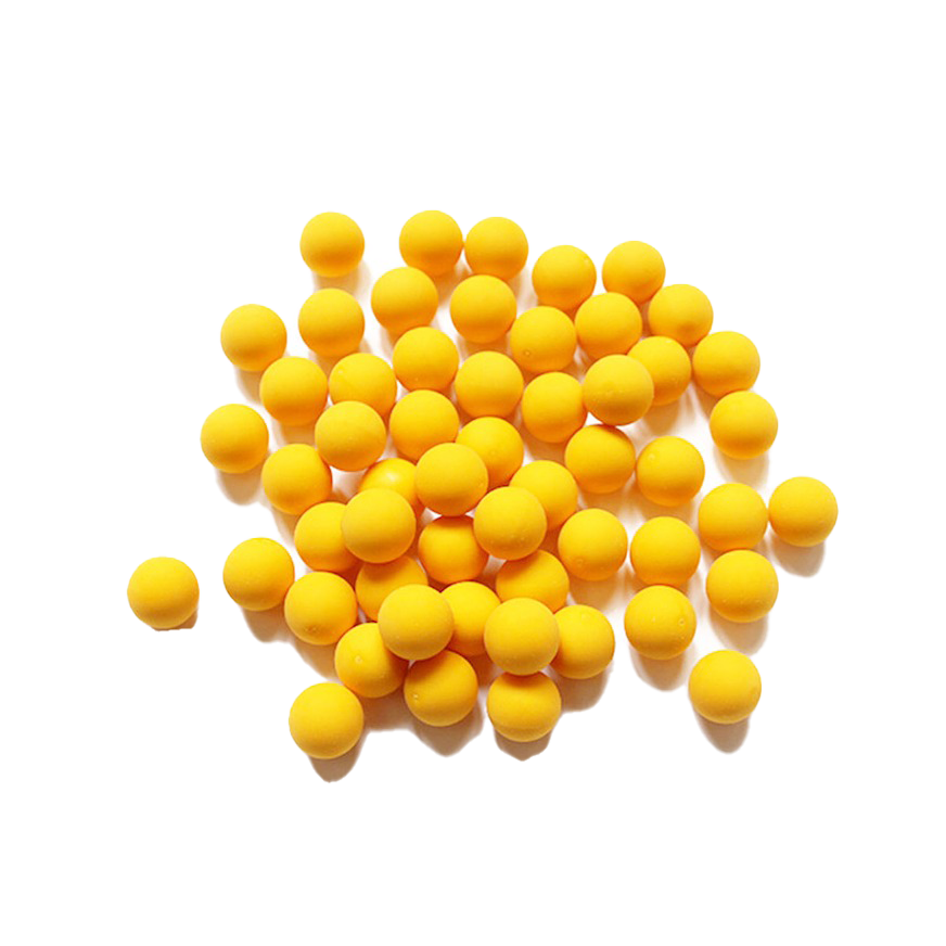 Rubber Balls Cal. 50 Yellow - 500 pack