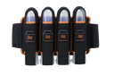Empire Omega Harness - Black with Orange