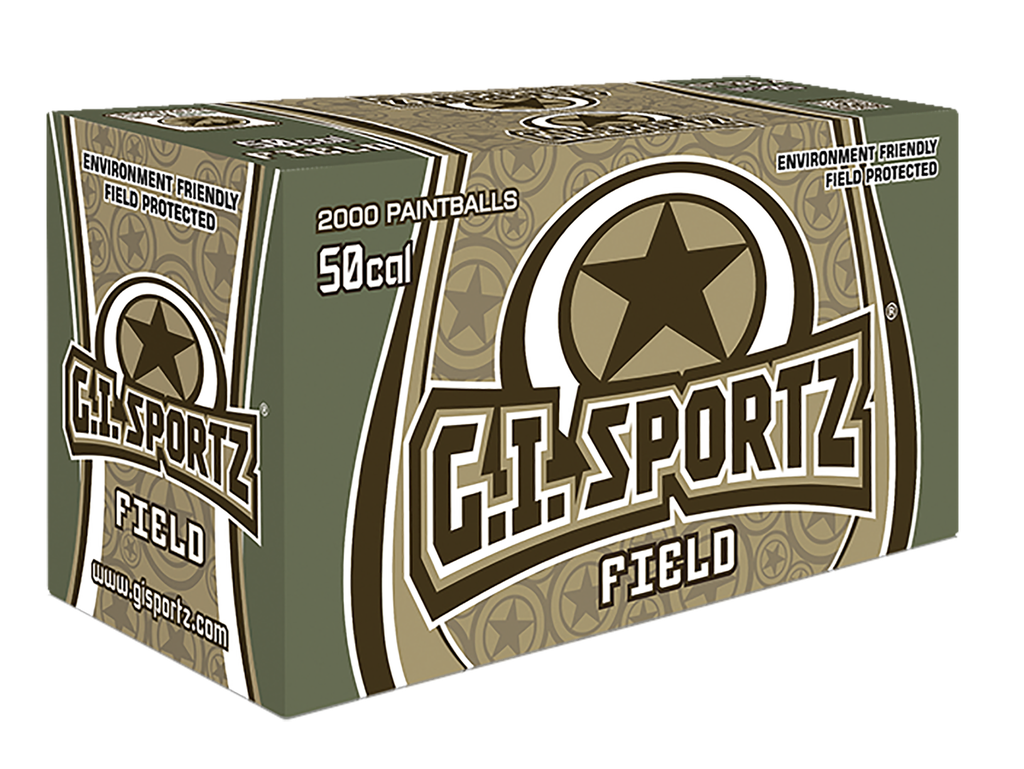 GI Sportz Field cal .50 paintball (box 4000)