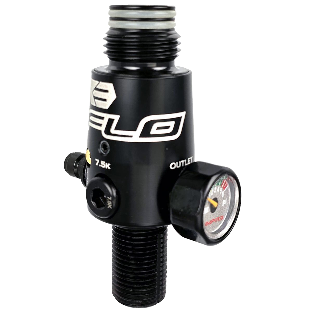 Empire Flo Pro Complete Regulator Assembly Reg Only - Bulk - Polished Black