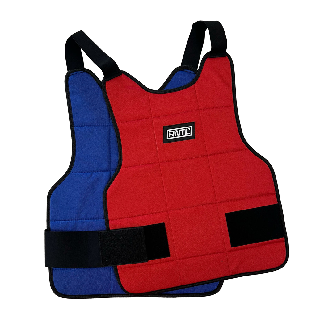 Chest Protector - RNTL Adult Reversible - Red/Blue