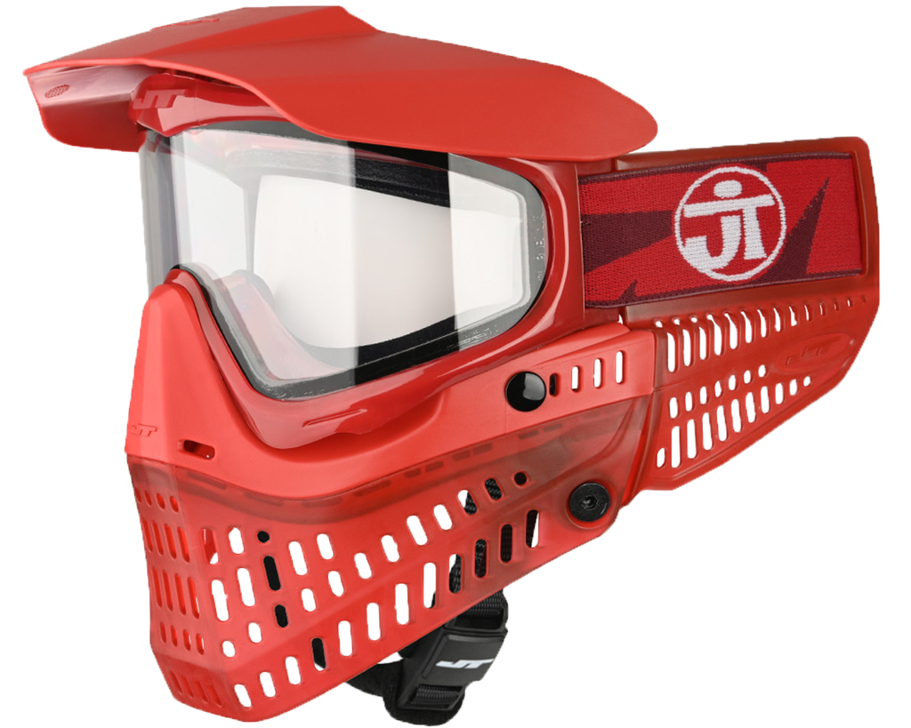 JT Spectra Proflex LE Goggle Jan Birthstone Ice - Garnet w/magnet chin strap