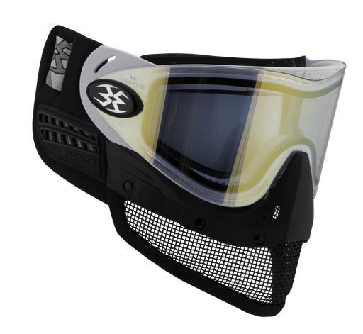 [23343] Empire E-Mesh Airsoft Goggle White - Thermal Mirror Gold C3