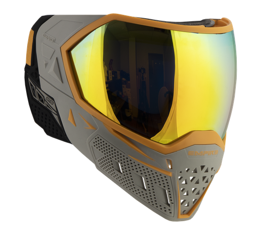 [21655] Empire EVS Goggles Team Edition AC Dallas - Grey/Orange - Fire Mirror Thermal